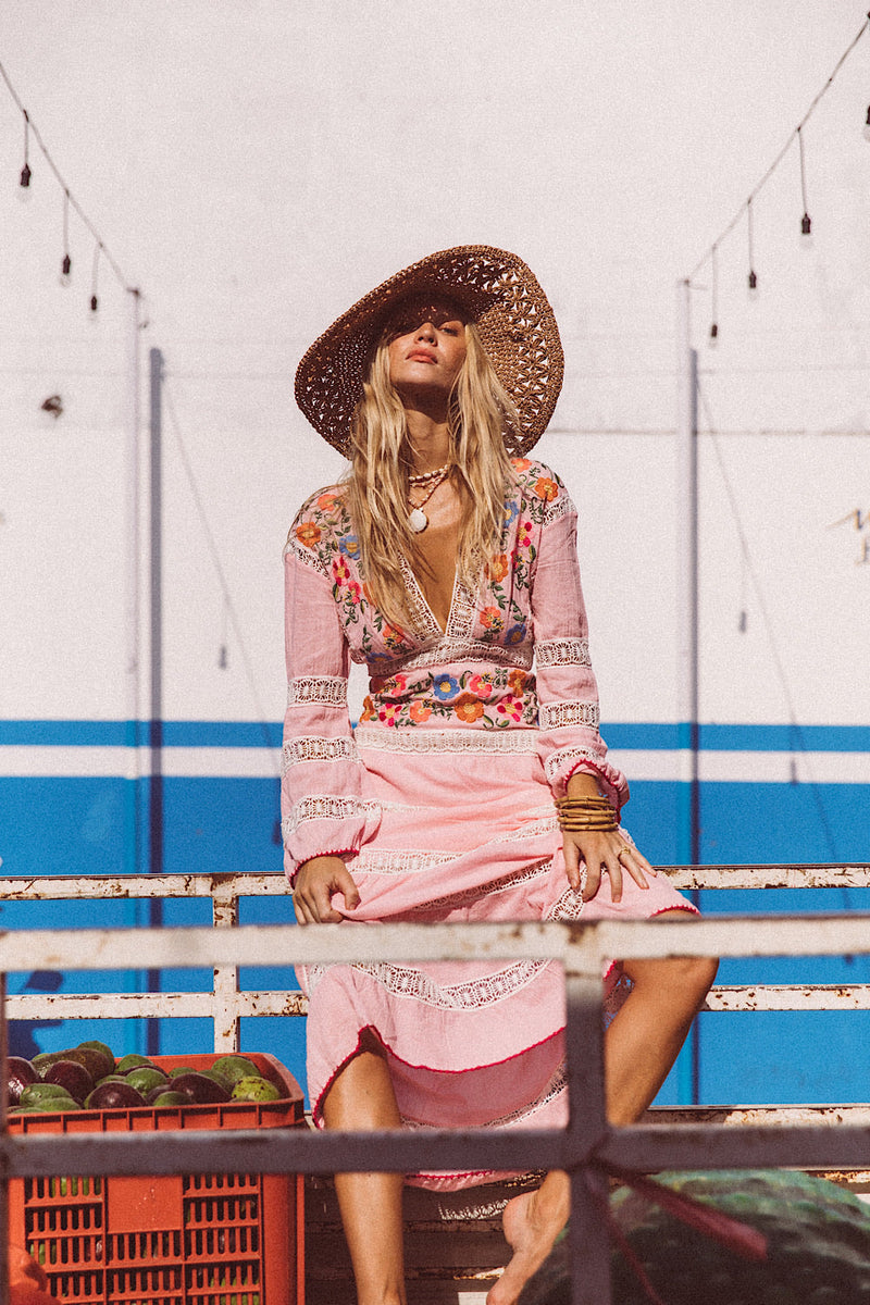 South Of The Border Mexican Maxi Dress - Chasing Unicorns