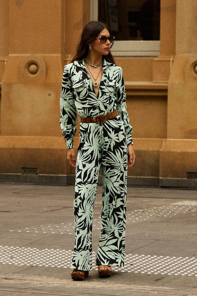 Groove Me Cotton Jersey Jumpsuit
