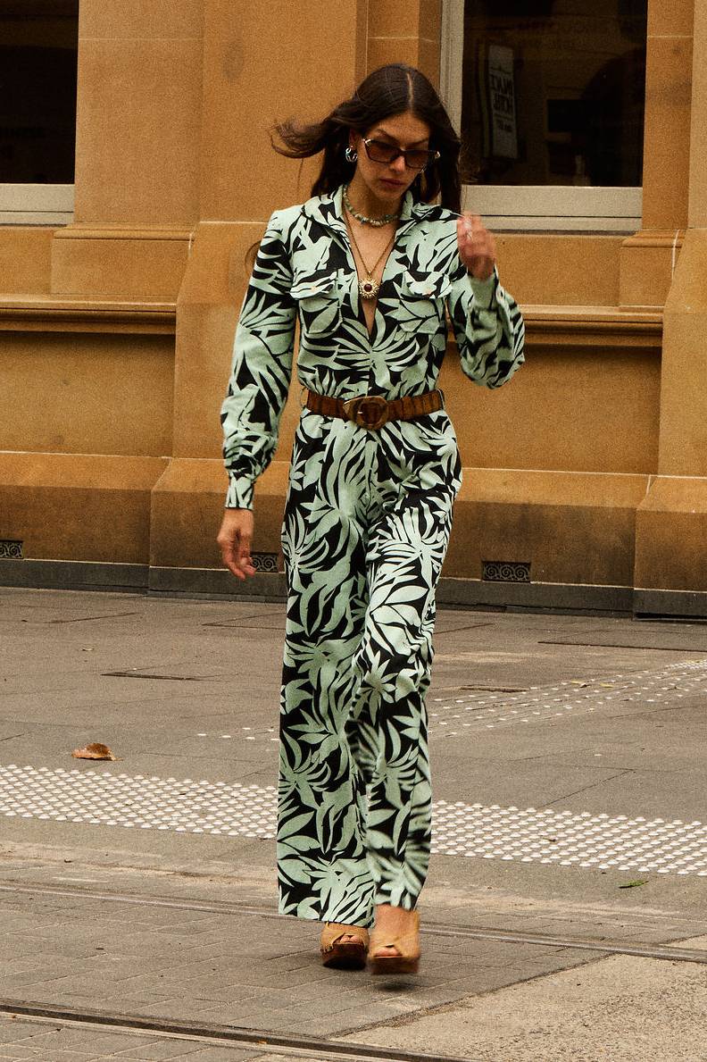 Groove Me Cotton Jersey Jumpsuit