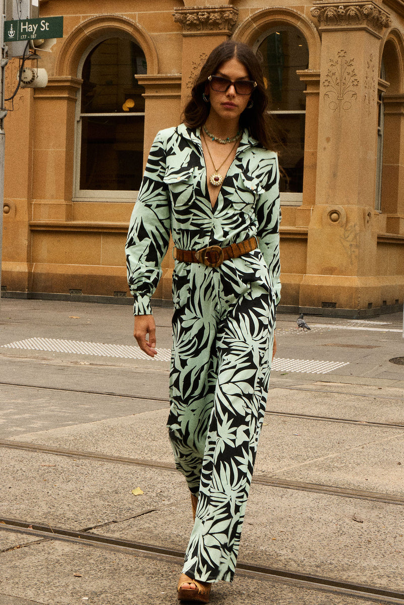 Groove Me Cotton Jersey Jumpsuit