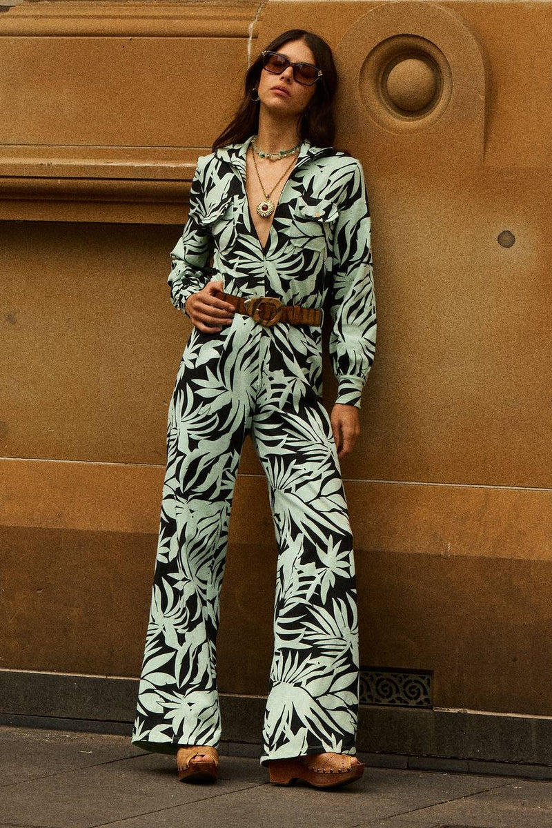 Groove Me Cotton Jersey Jumpsuit