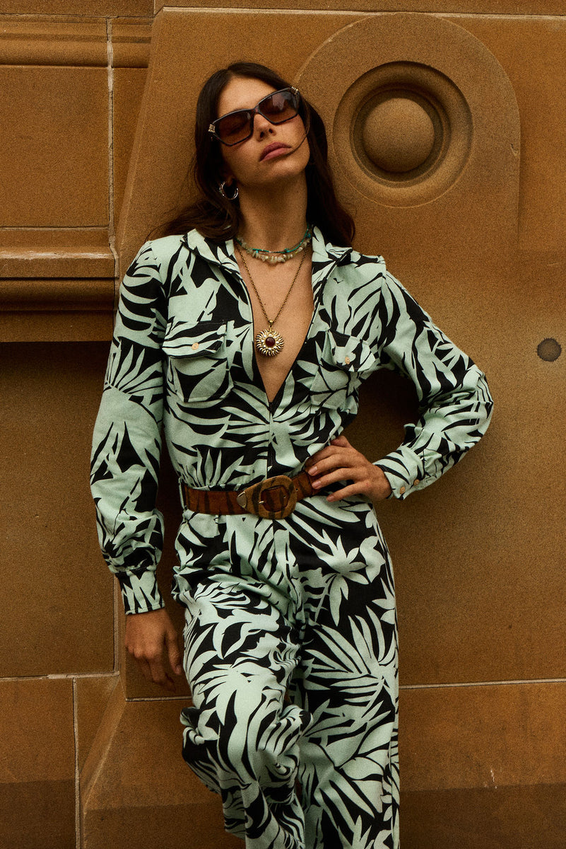 Groove Me Cotton Jersey Jumpsuit