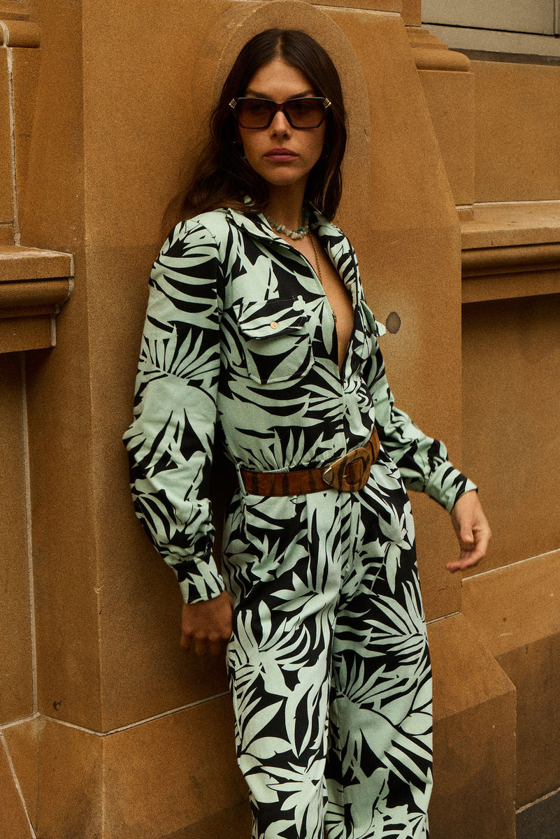 Groove Me Cotton Jersey Jumpsuit
