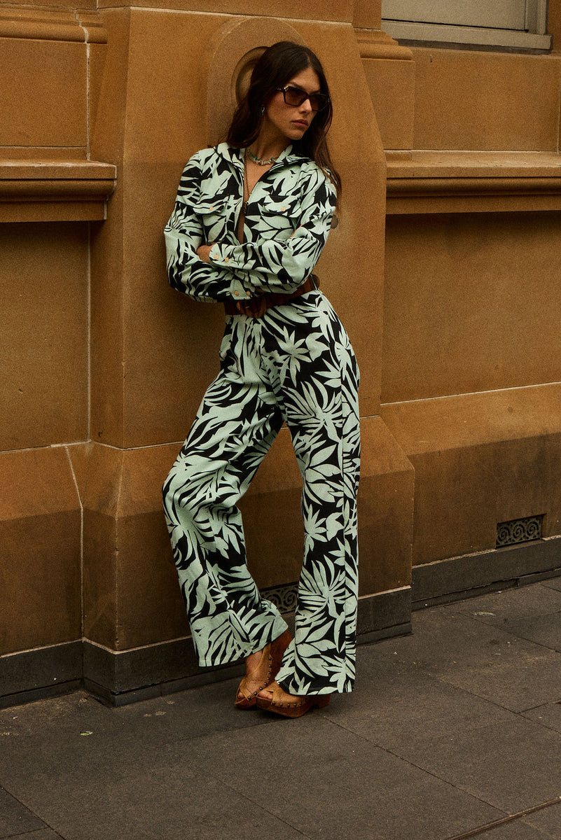 Groove Me Cotton Jersey Jumpsuit
