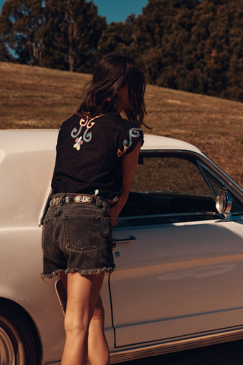 Ladies of the Canyon Embroidered Blouse