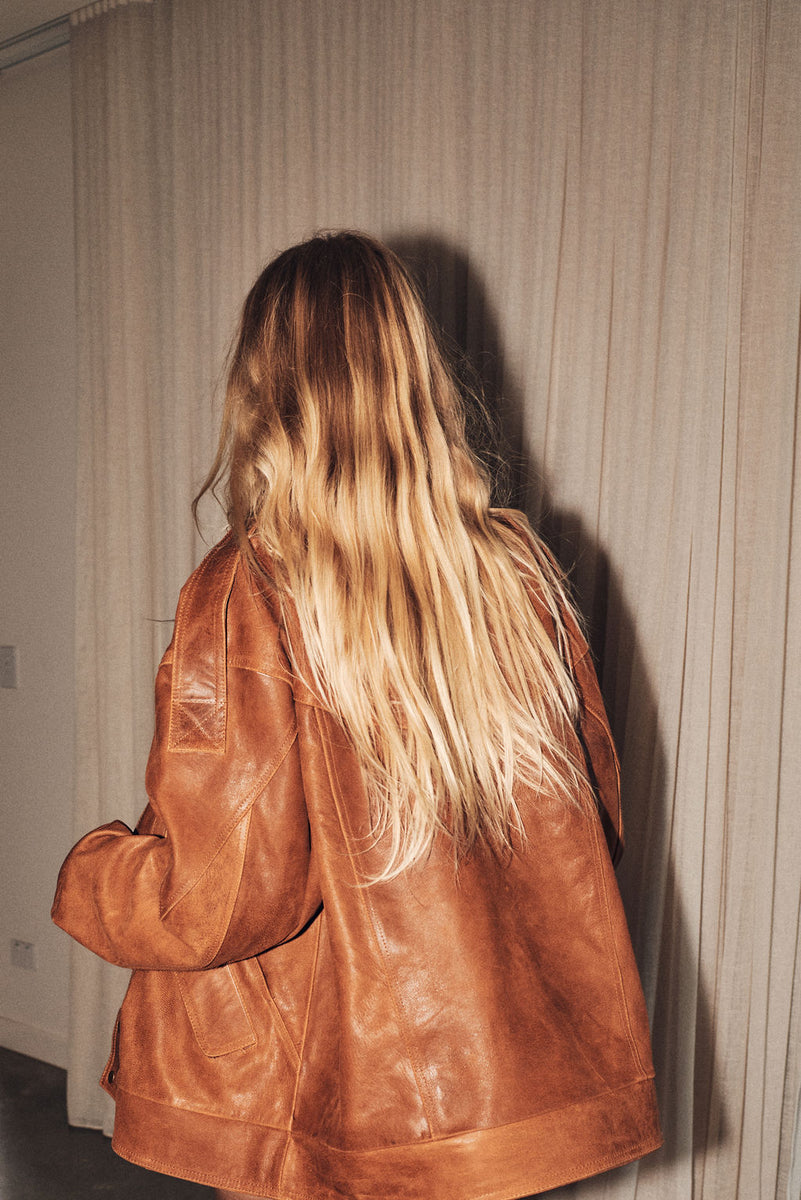 No Expectations Leather Jacket