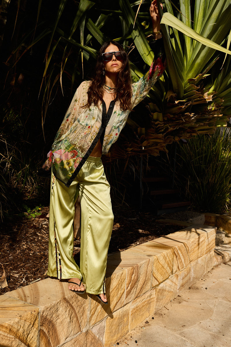 Easy On The Eyes Silk Shirt