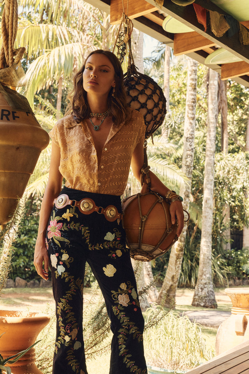 Sweet Sweet Love Silk Shirt