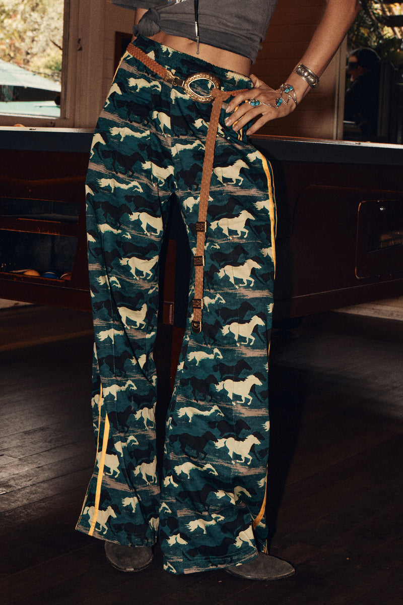 Silver Stallion Cotton Twill + Silk Pants