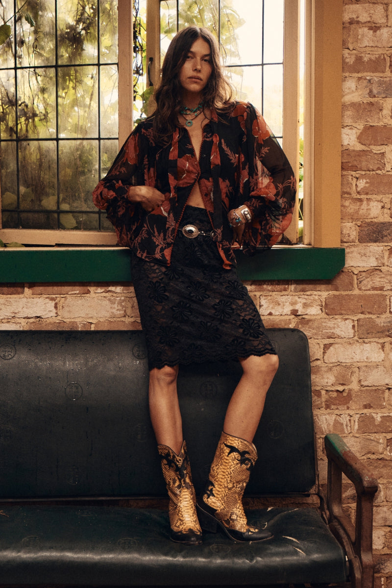 Rattlesnake Leather Boots