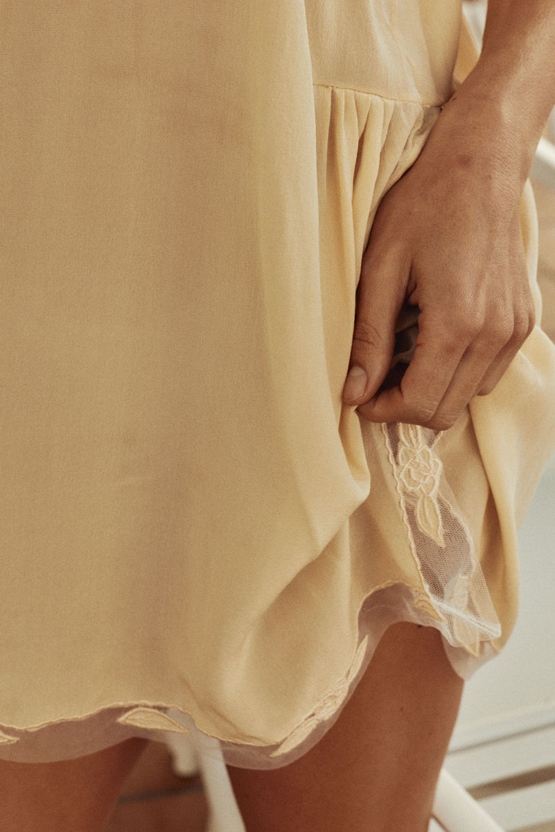 Comes a Time Silk Slip Dress