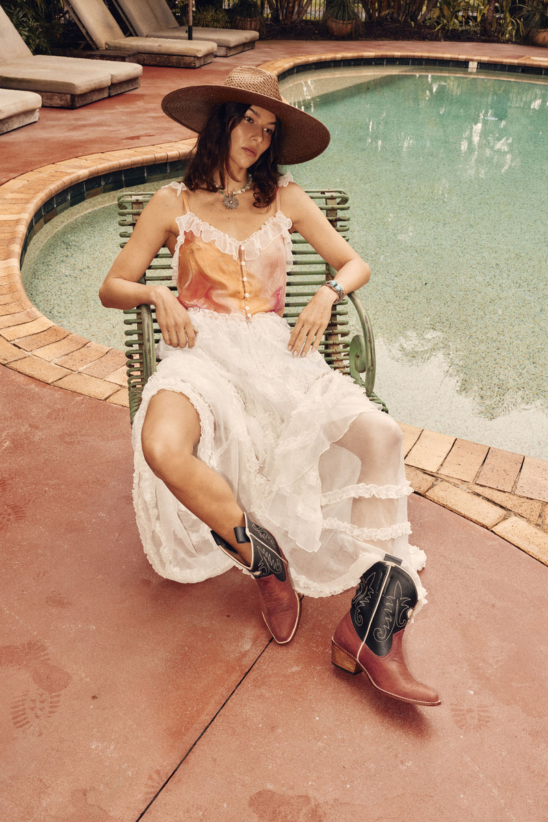 Sweetheart of the Rodeo Leather Cowboy Boots