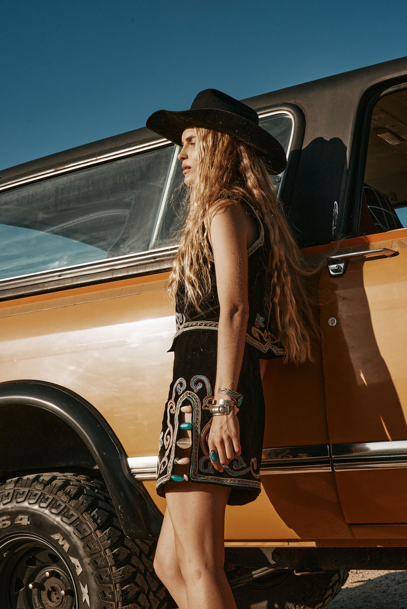 Ladies of the Canyon Embroidered Skirt