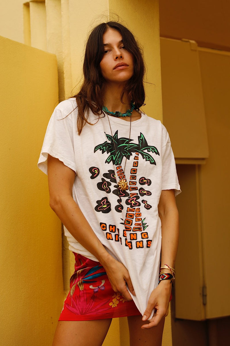 Tropical Chaos CU Tshirt - White