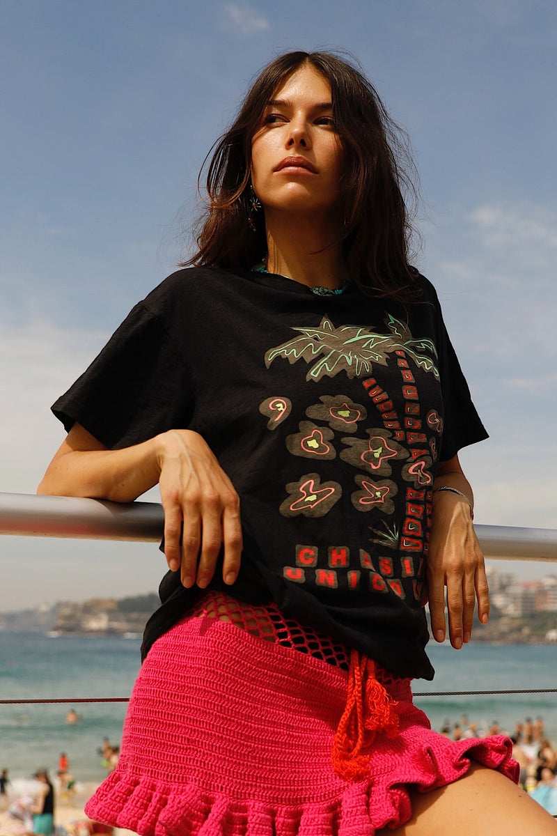 Tropical Chaos CU Tshirt - Black