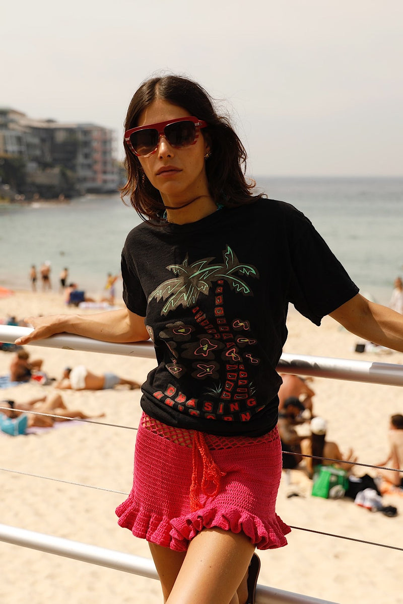 Tropical Chaos CU Tshirt - Black