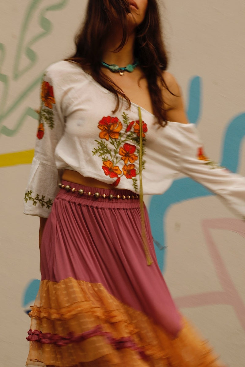 Sunshine Tulle Skirt - Orchid