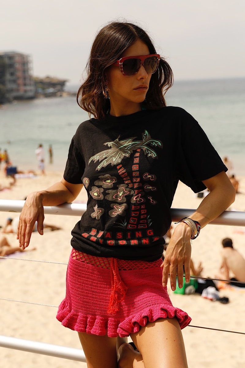 Tropical Chaos CU Tshirt - Black