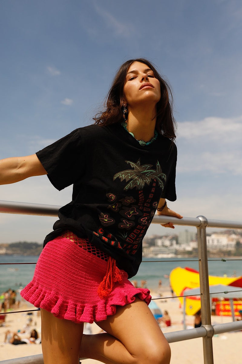 Tropical Chaos CU Tshirt - Black