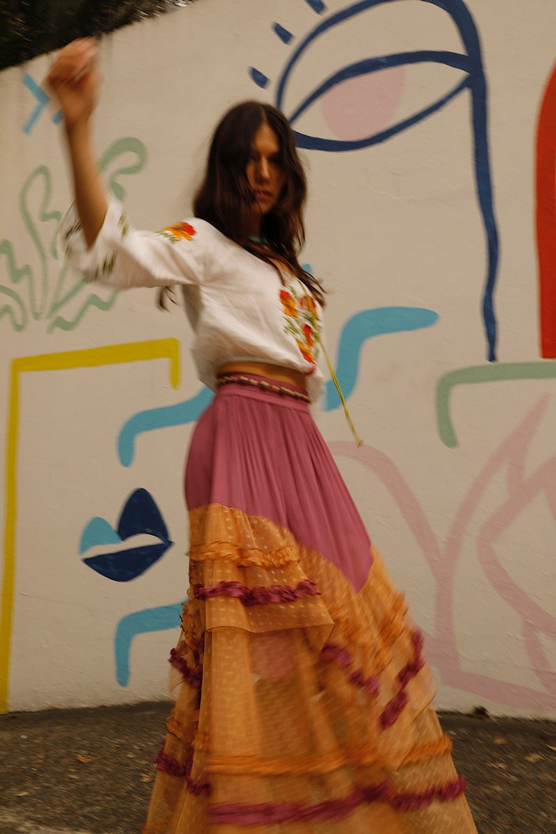 Sunshine Tulle Skirt - Orchid