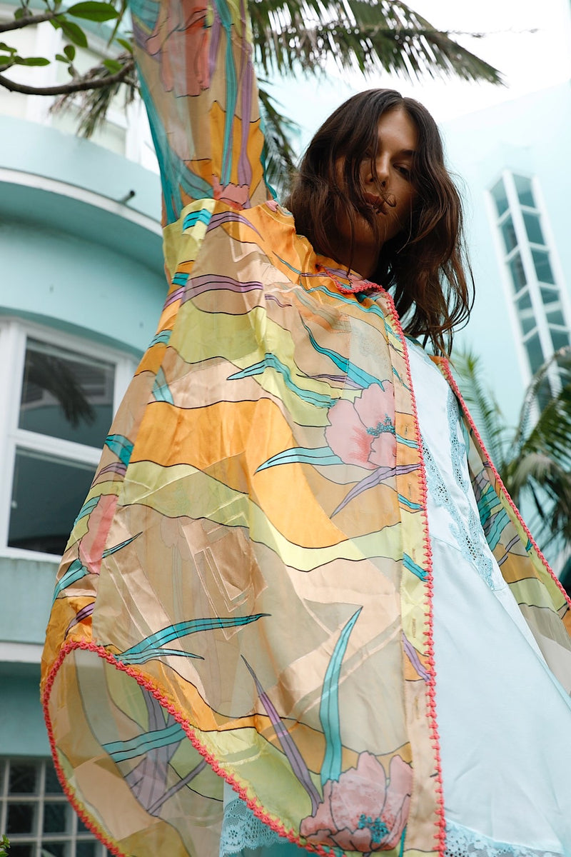 Just Can’t Get Enough Silk Burnout Long Sleeve Shirt