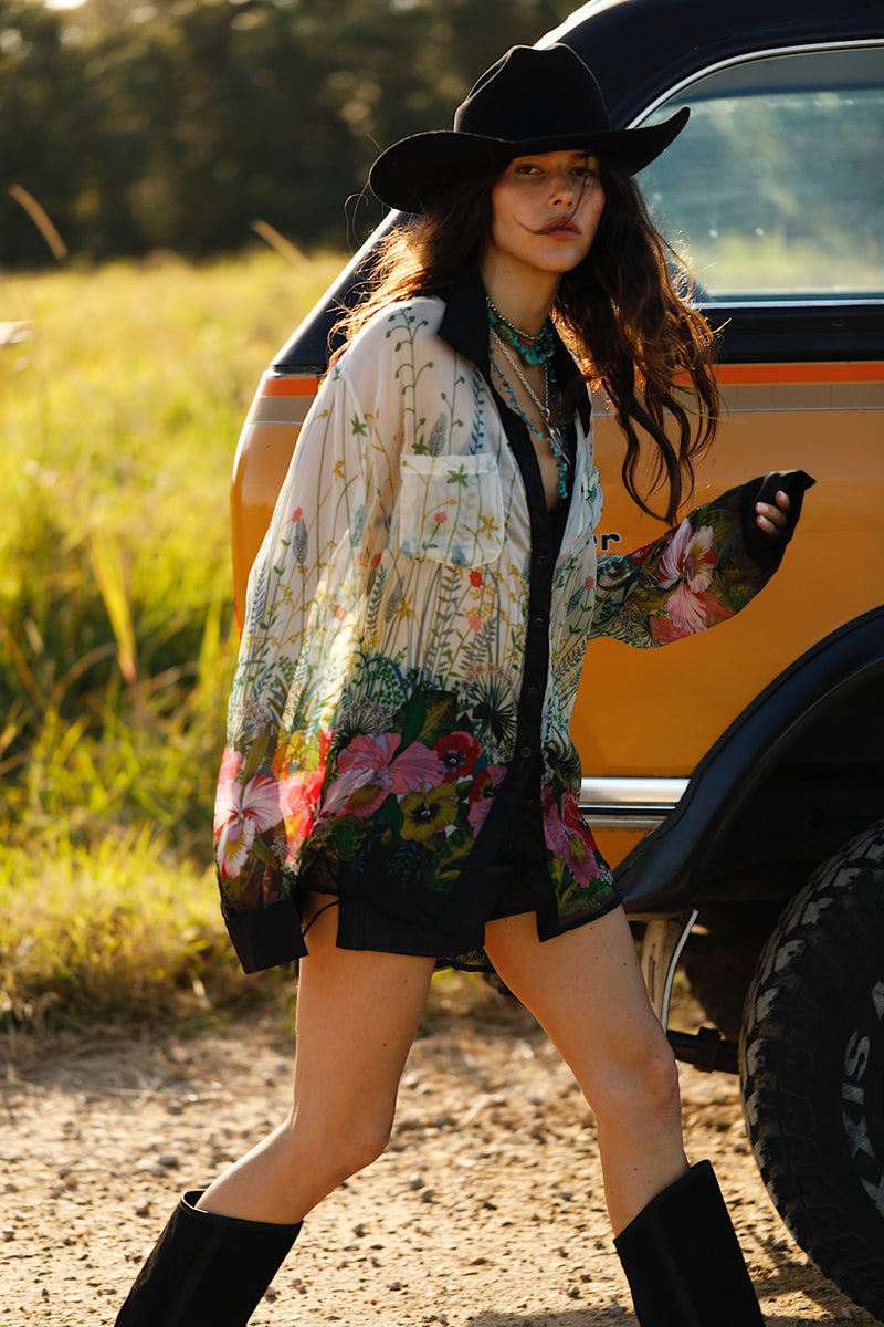 Heaven Can Wait Leather Shorts