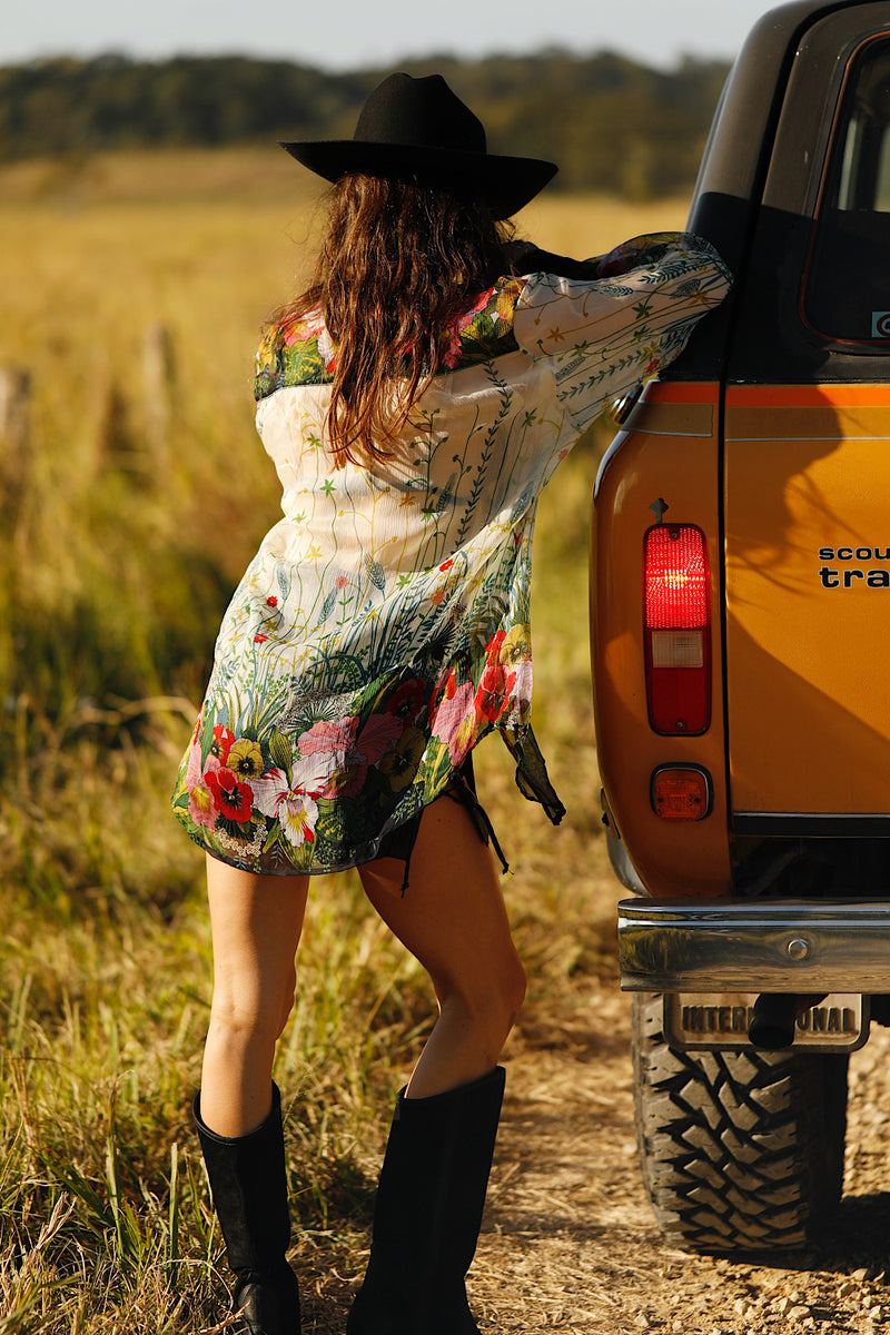 Easy On The Eyes Silk Shirt