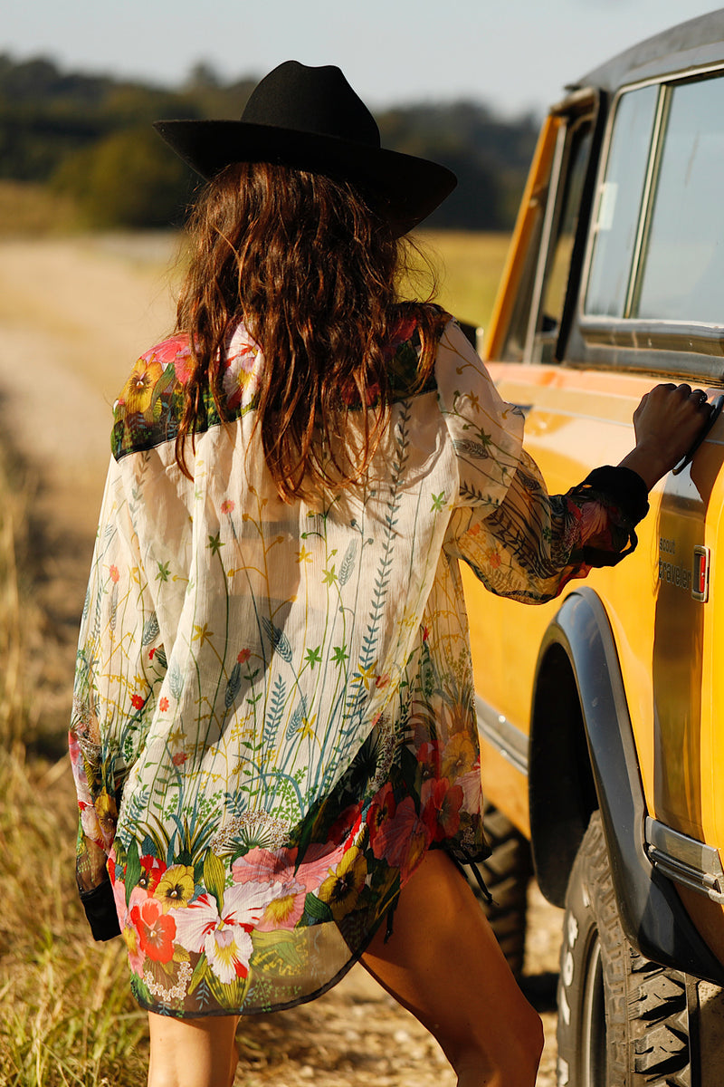 Easy On The Eyes Silk Shirt