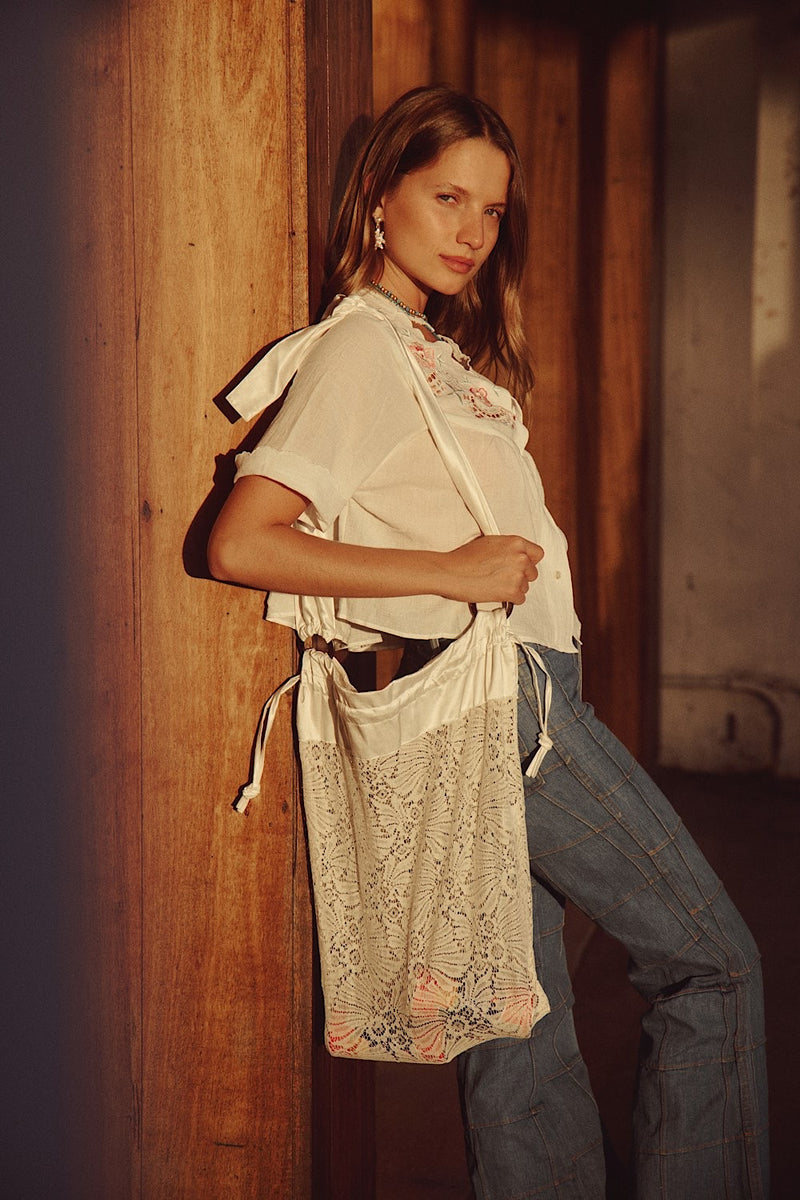 Arabella Cotton Embroidered Blouse