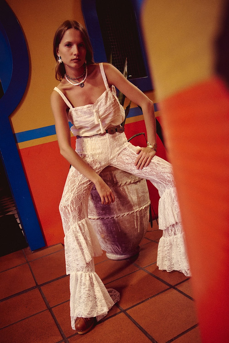 Diamond Day Raw Silk Camisole