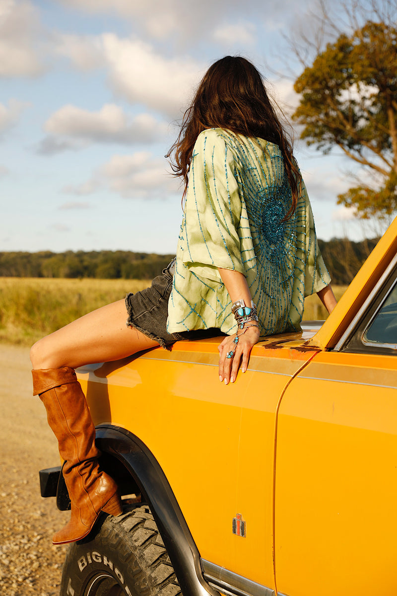 The Rover Tall Leather Slouch Boots - Brown