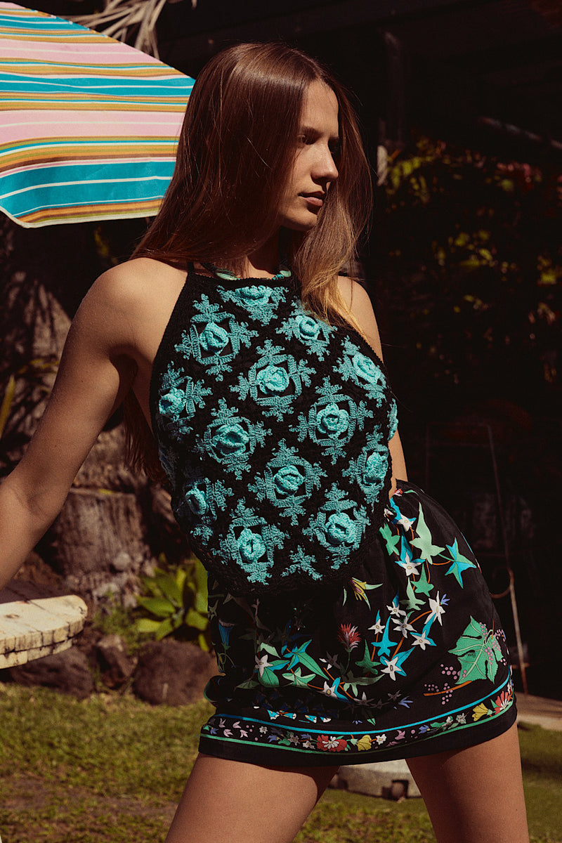 Soul Love Crochet Halter Top