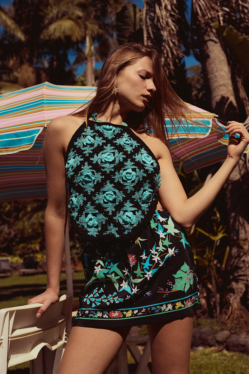 Soul Love Crochet Halter Top