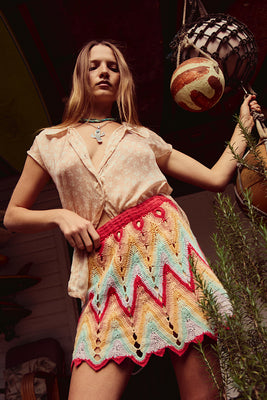 Paradise Circus Crochet Skirt