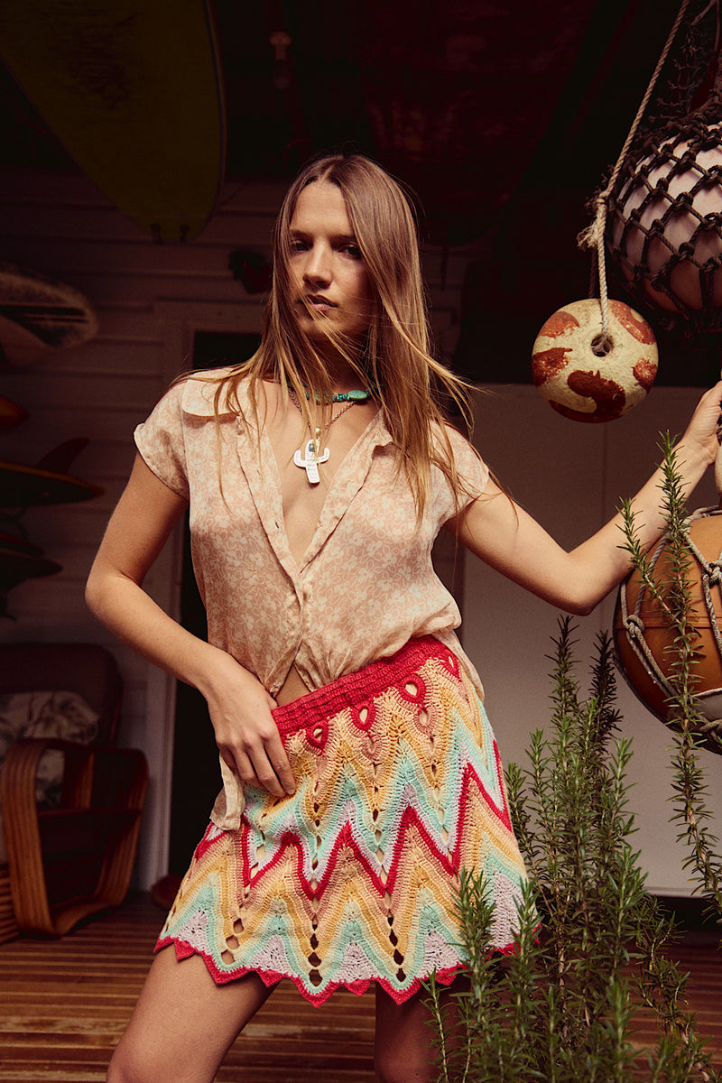 Paradise Circus Crochet Skirt