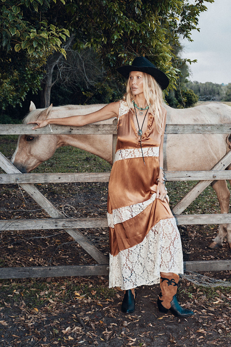 Shadow in the Saddle Leather + Suede Cowboy Boots