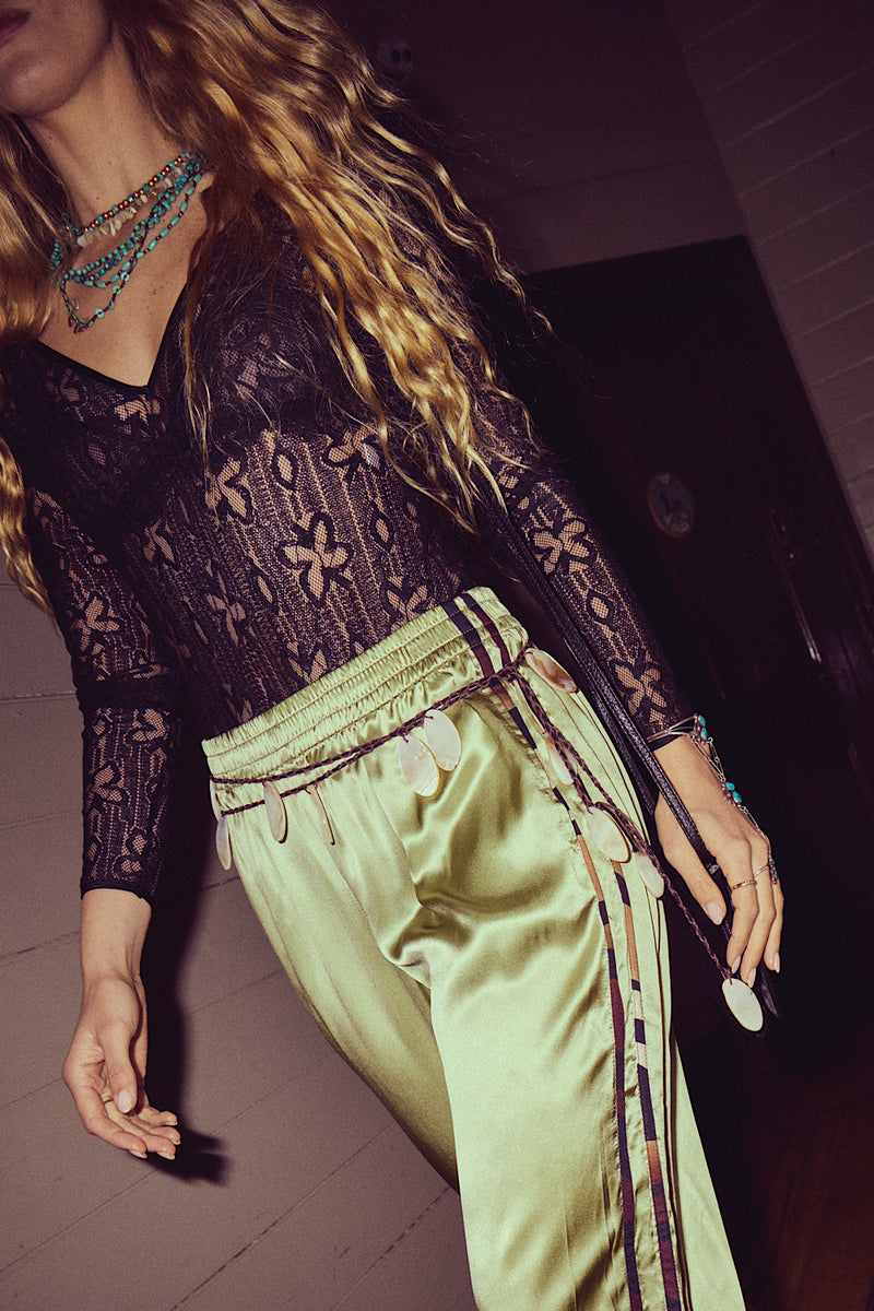 Someday Soon Long Sleeve Lace Bodysuit