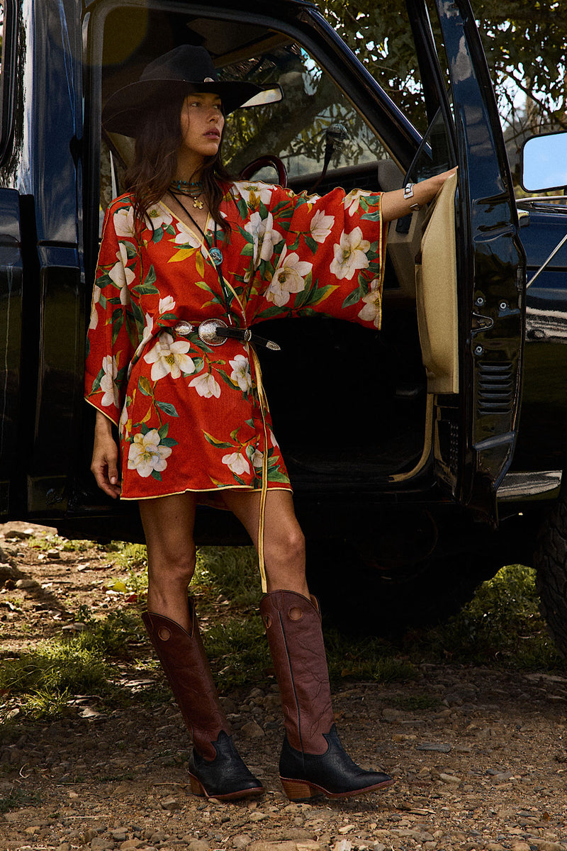 Long May You Run Leather Cowboy Boots