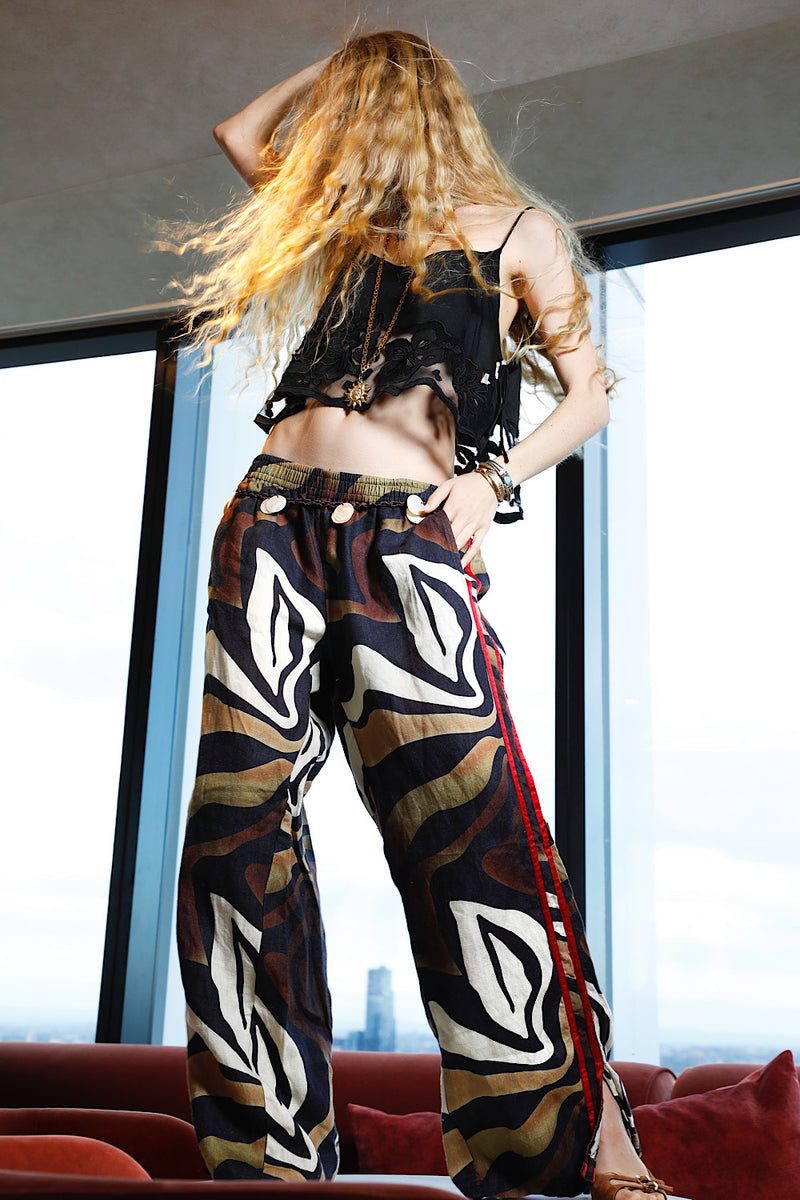 Rock Me On The Water Linen Pants