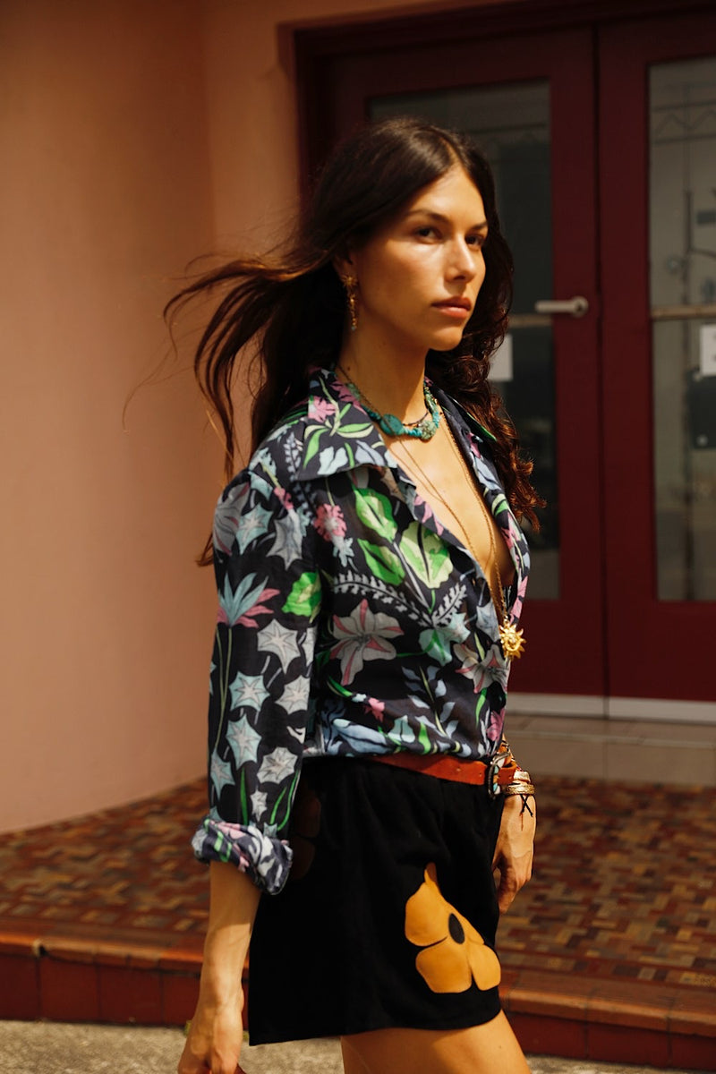 Such a Feeling Cotton Long Sleeve Blouse