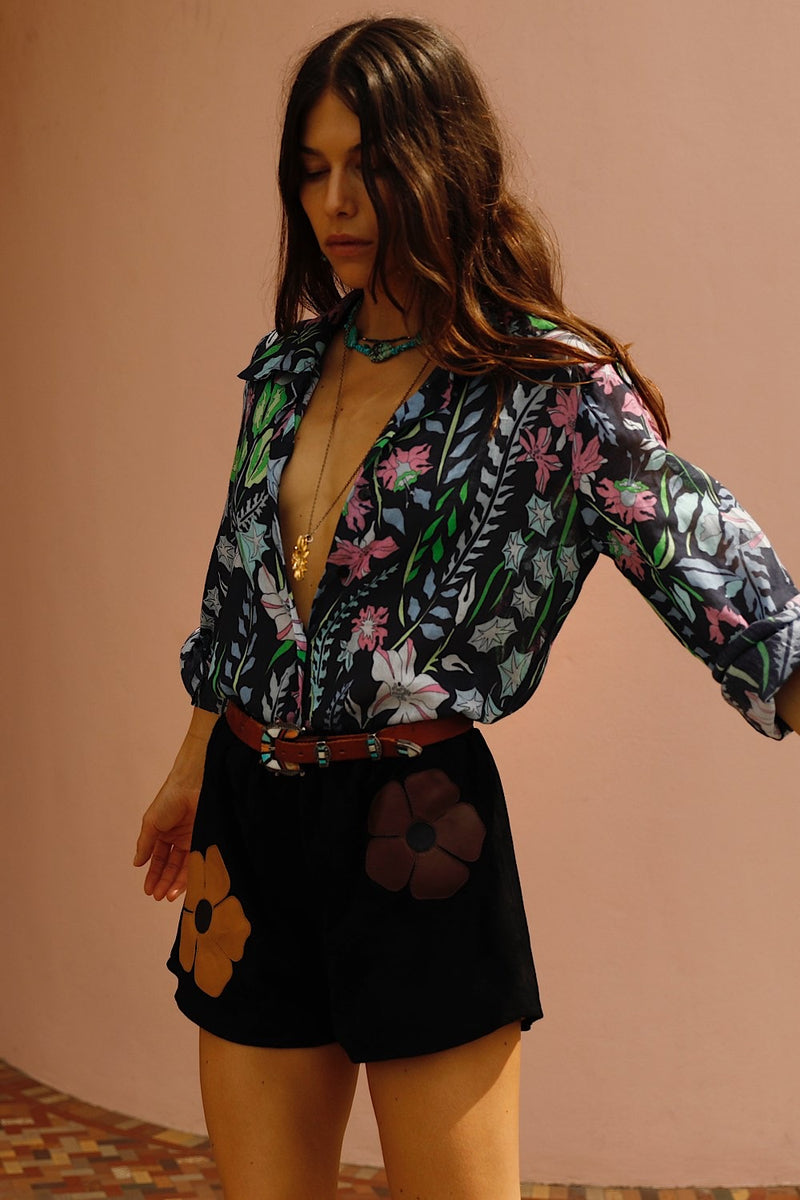 Such a Feeling Cotton Long Sleeve Blouse