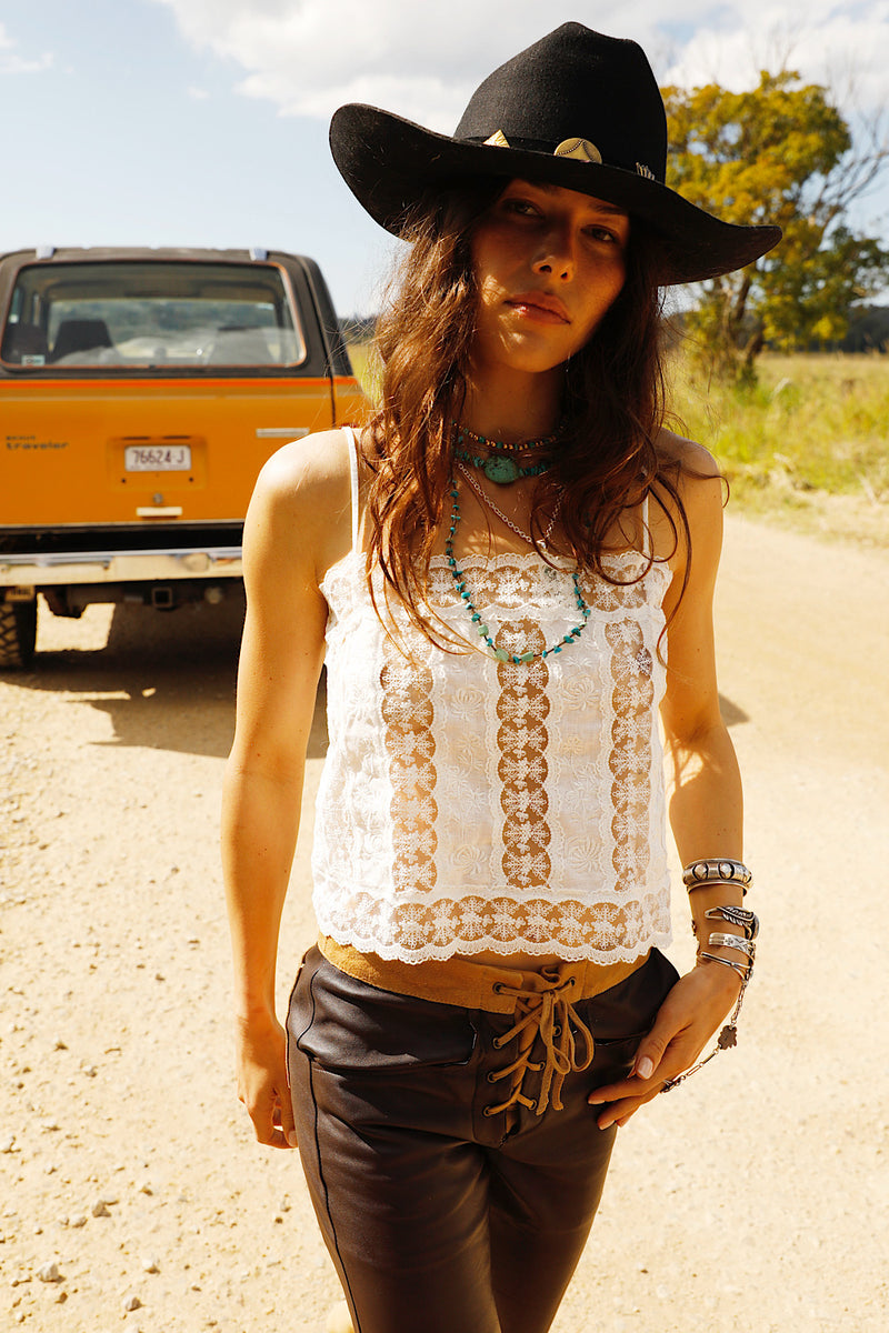 Delta Dawn Embroidered Camisole