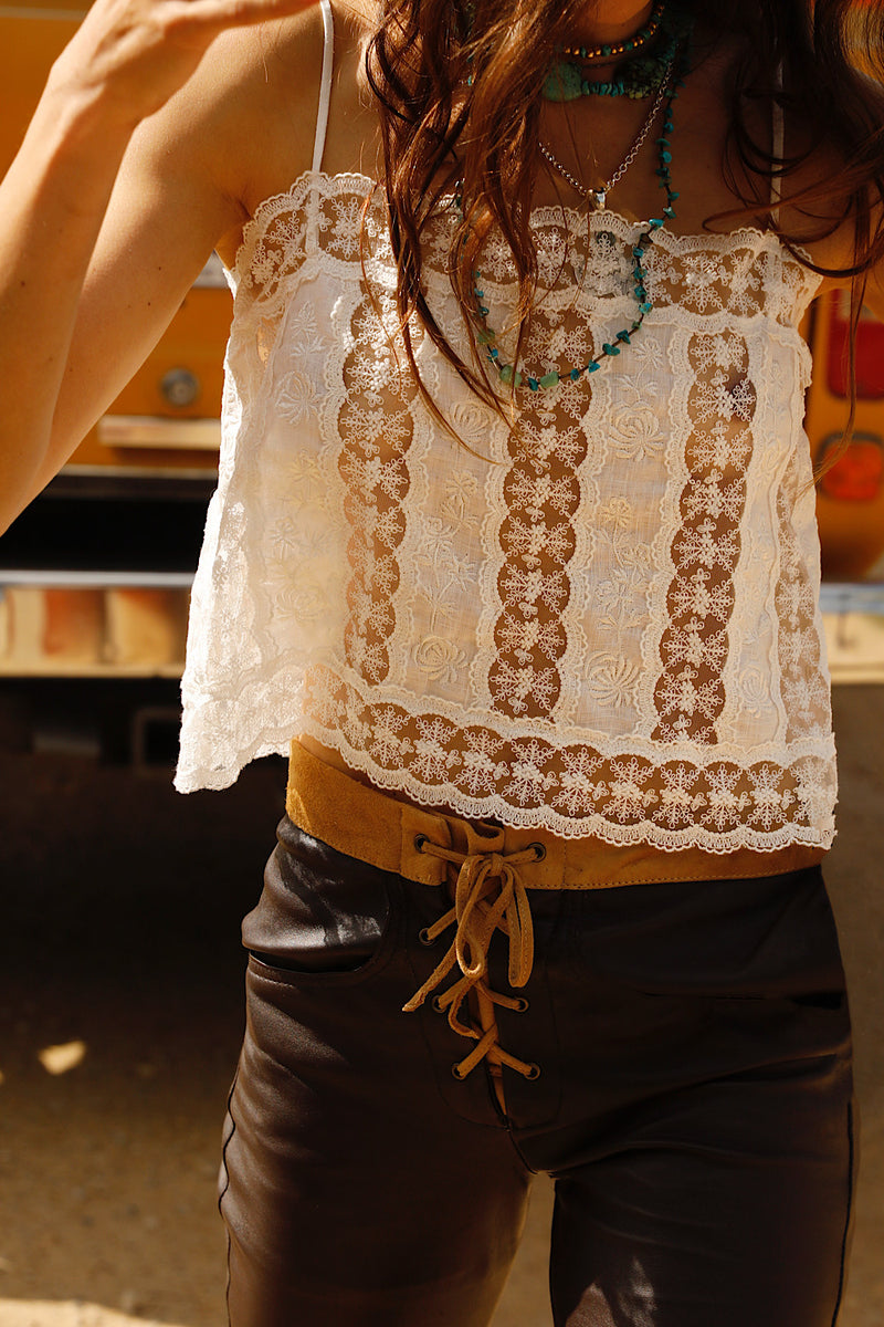 Delta Dawn Embroidered Camisole