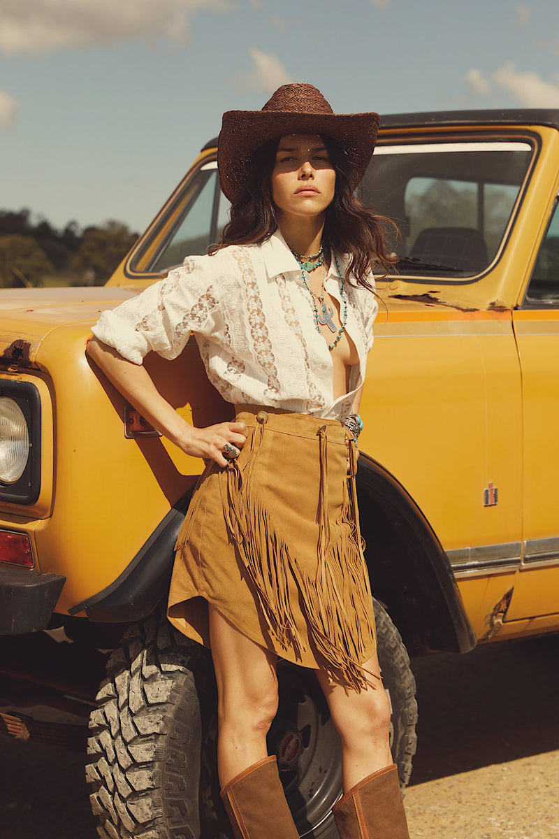 Delta Dawn Embroidered Blouse
