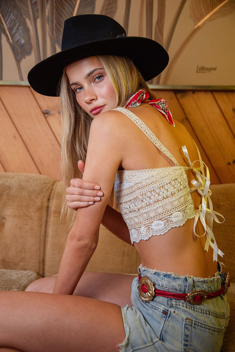 Angel of the Morning Lace Camisole - Chasing Unicorns