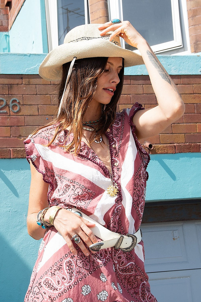 Beautiful Crazy Tunic - Bandana - Chasing Unicorns