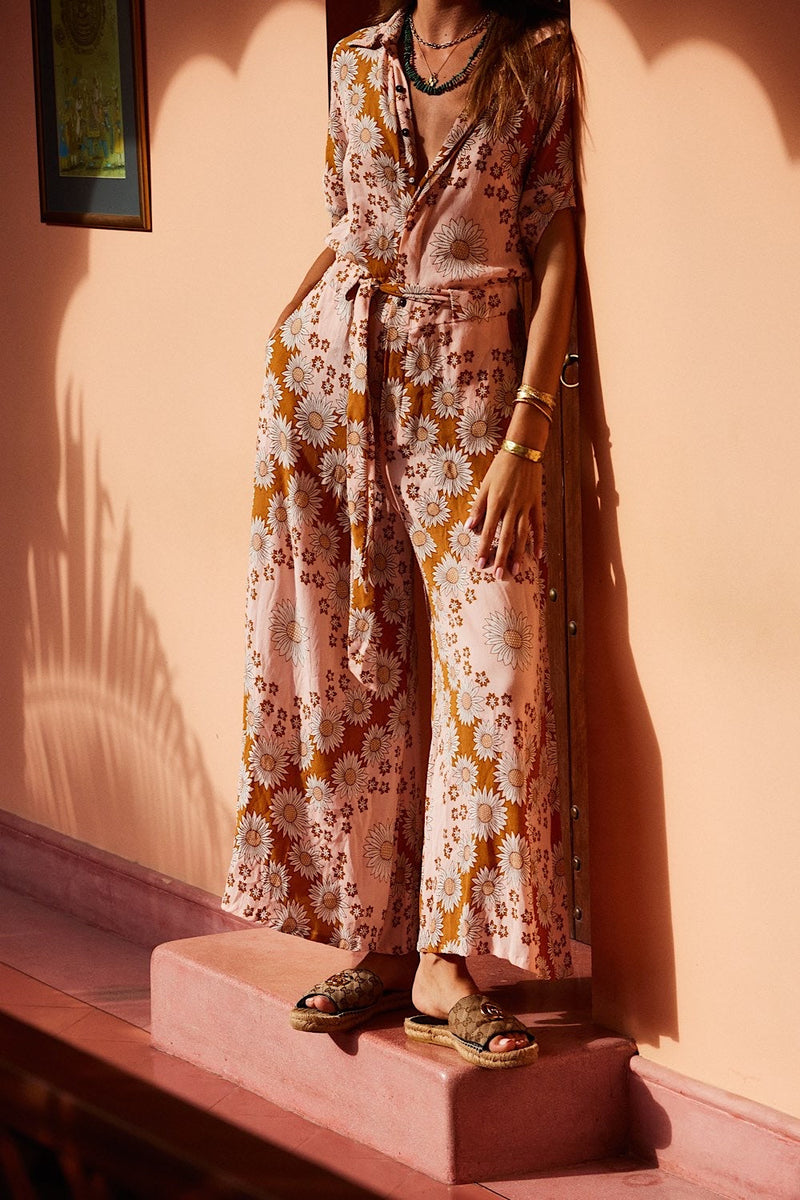 Brand New Day Palazzo Jumpsuit - Chasing Unicorns