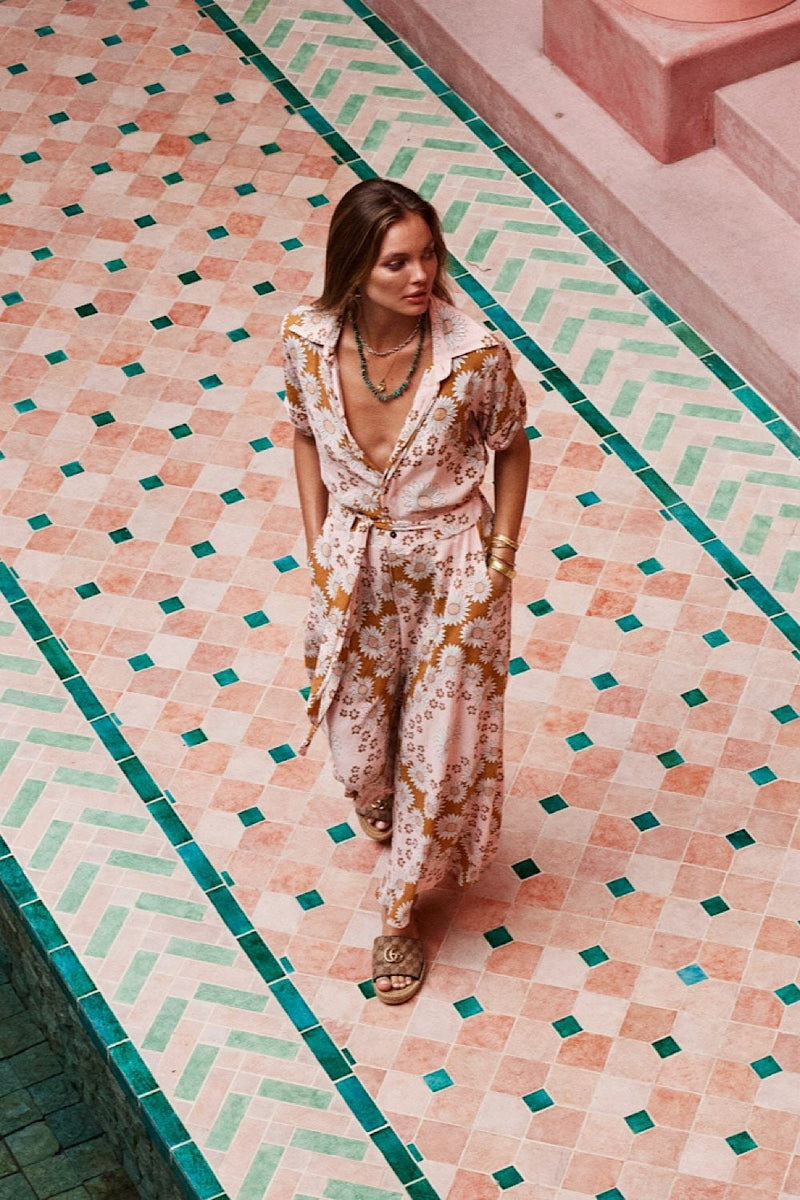 Brand New Day Palazzo Jumpsuit - Chasing Unicorns