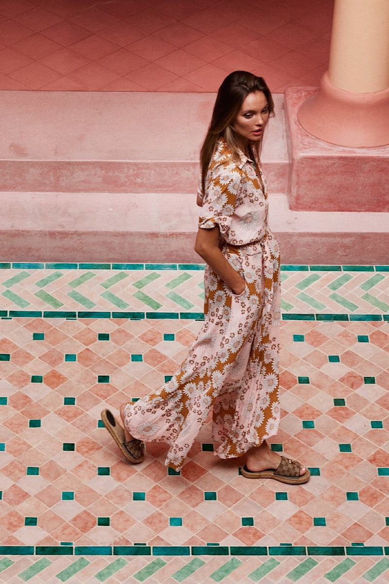 Brand New Day Palazzo Jumpsuit - Chasing Unicorns