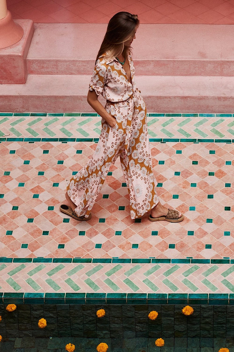 Brand New Day Palazzo Jumpsuit - Chasing Unicorns